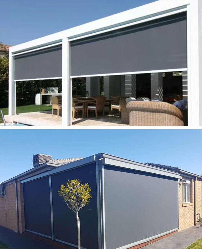 Vertical Roller Awning
