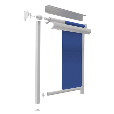 B600 Vertical Roller Awning Components